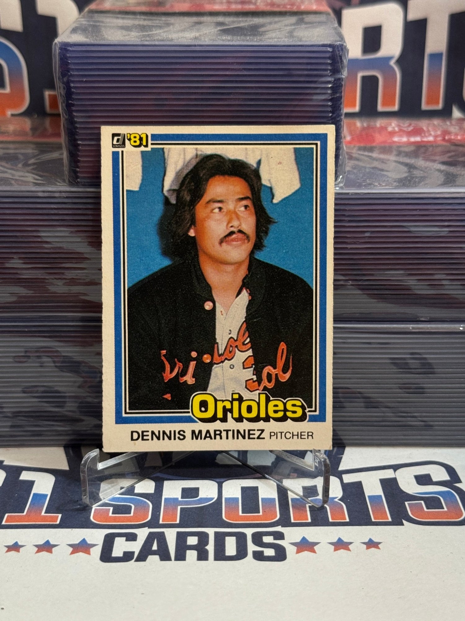 1981 Donruss Dennis Martinez #533