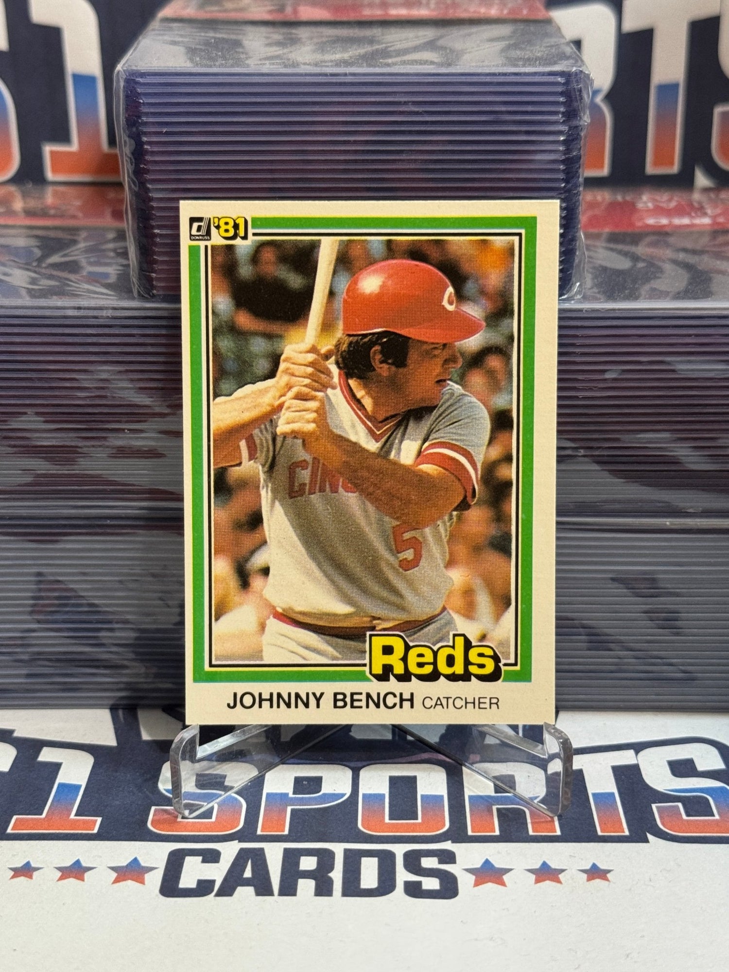 1981 Donruss Johnny Bench #62