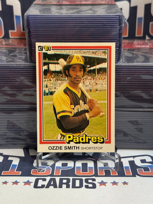 1981 Donruss Ozzie Smith #1