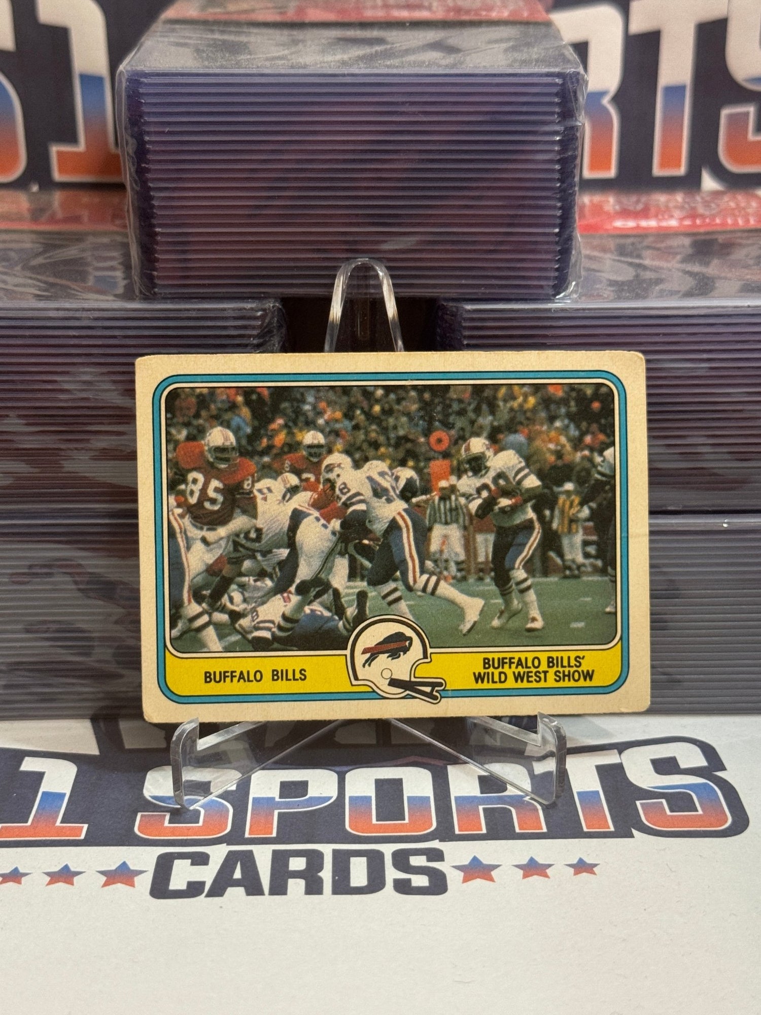 1981 Fleer Buffalo Bills Team Card #5