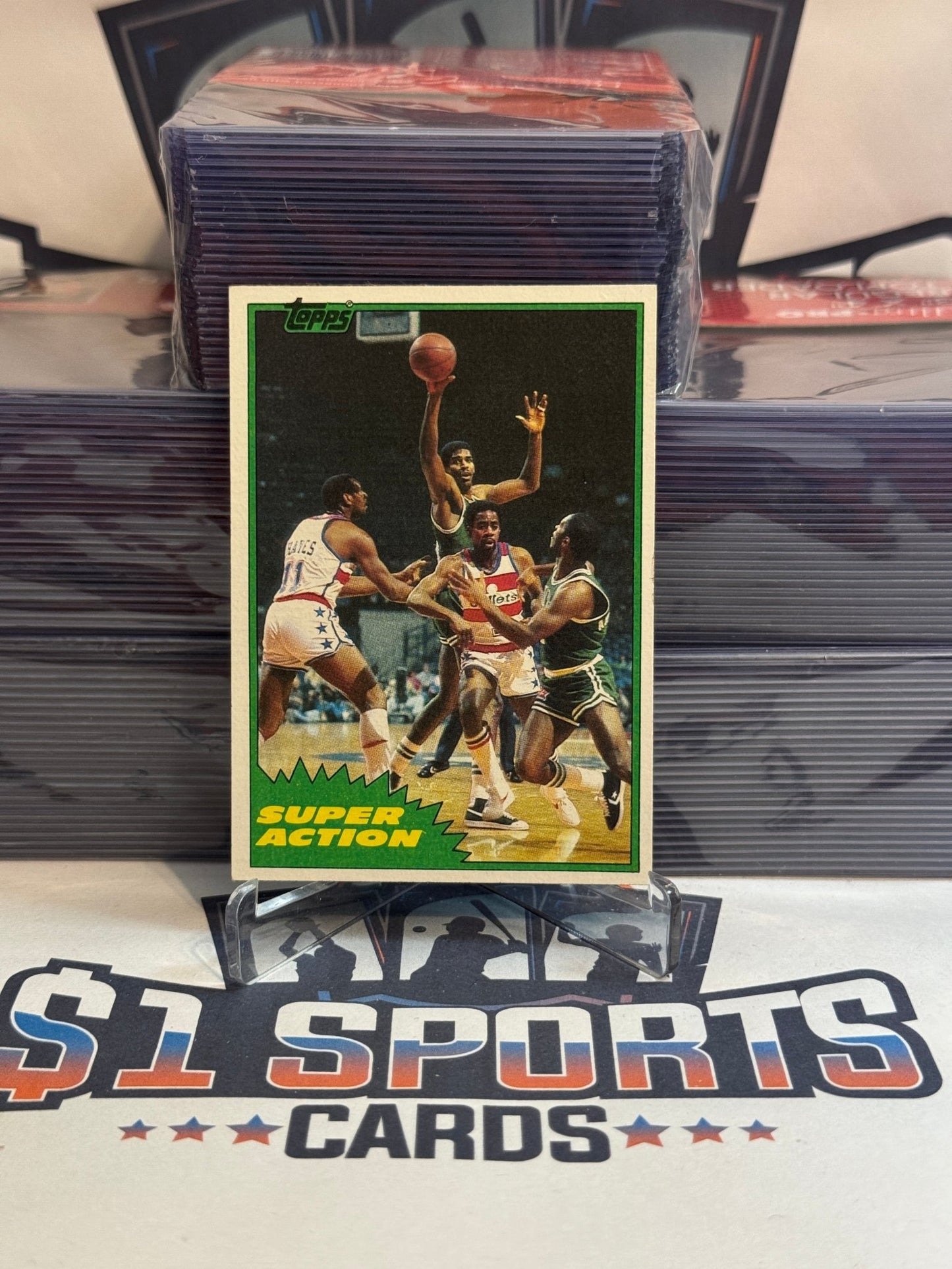 1981 Topps Robert Parish #E108