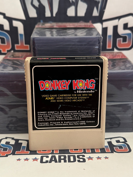 1982 Atari 2600 Nintendo Donkey Kong Video Game