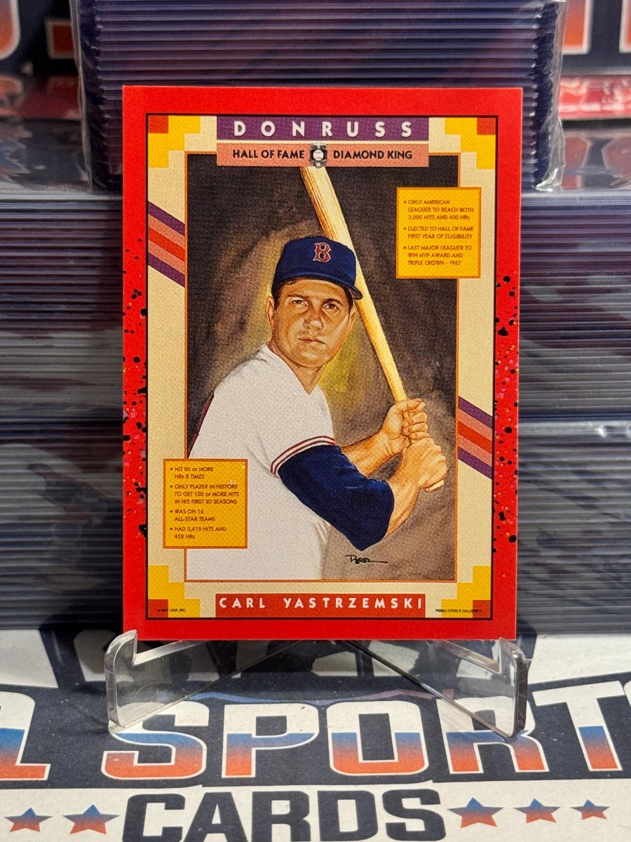 1982 Donruss (Hall of Fame Diamond King) Carl Yastrzemski 588