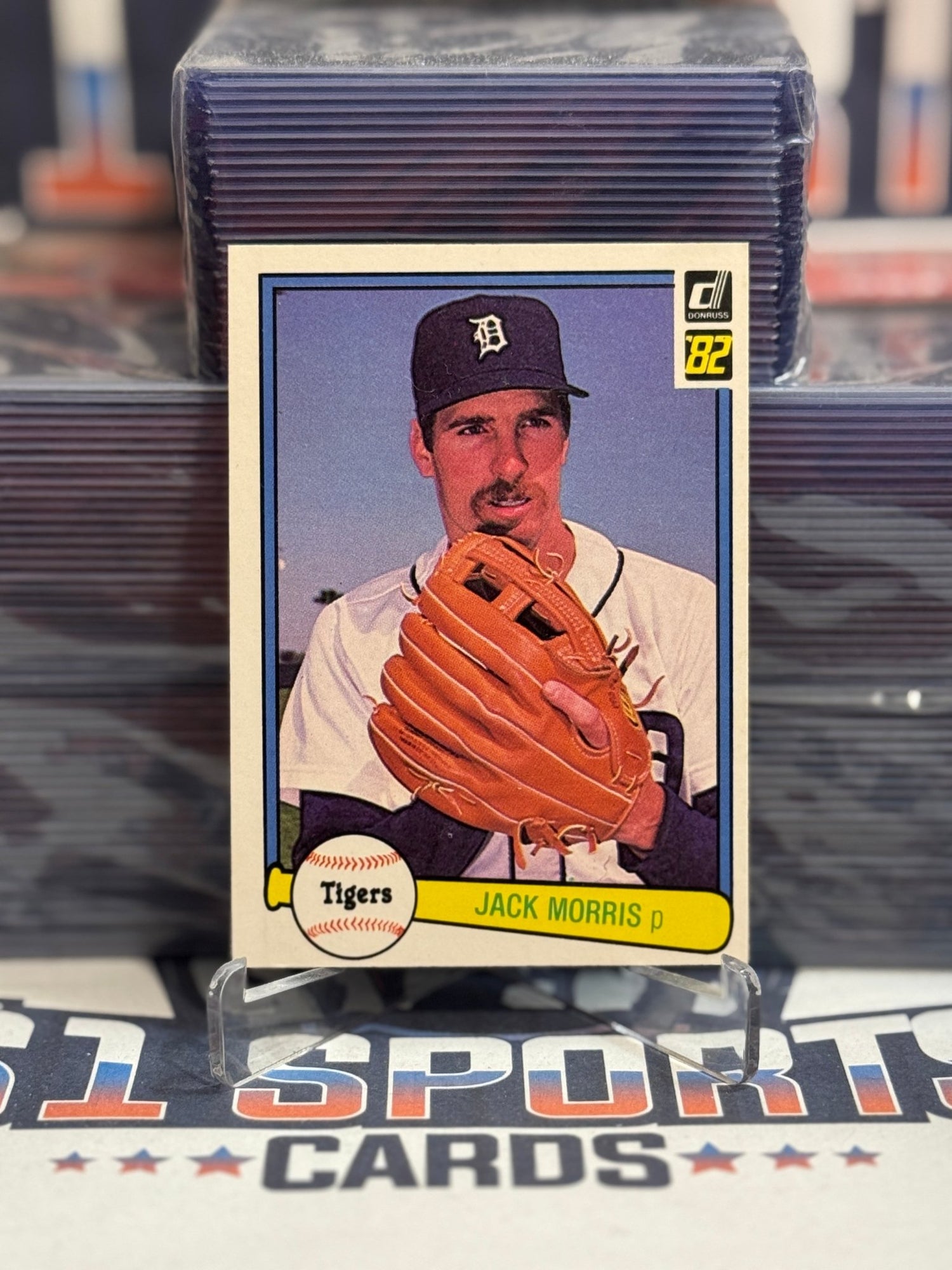 1982 Donruss Jack Morris 107