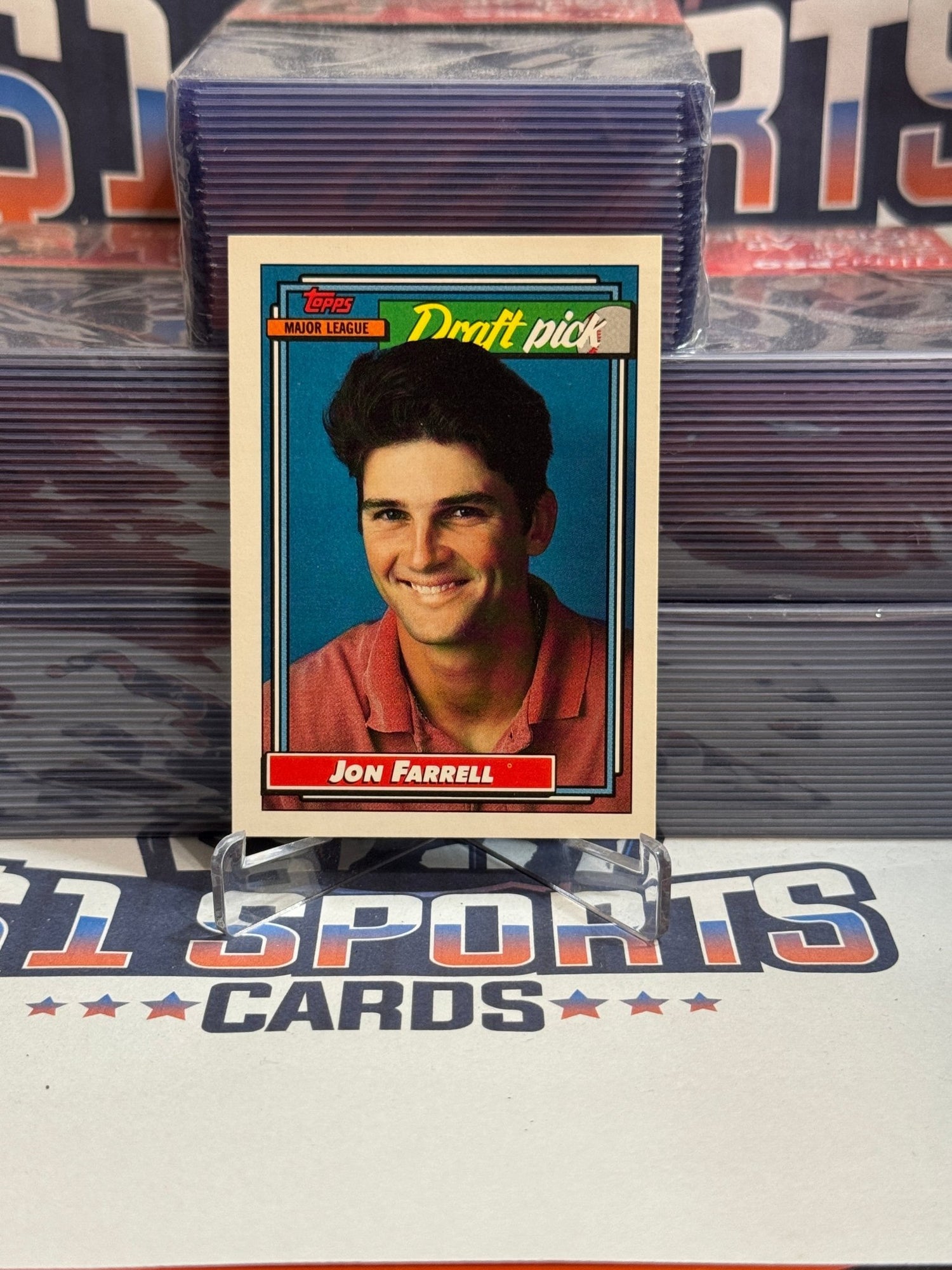 1982 Topps (Draft Pick) John Farrell Rookie #9