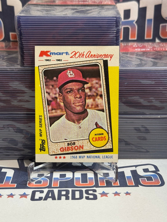 1982 Topps (Kmart 20th Anniversary) Bob Gibson #14