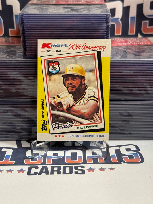 1982 Topps (Kmart 20th Anniversary) Dave Parker #34