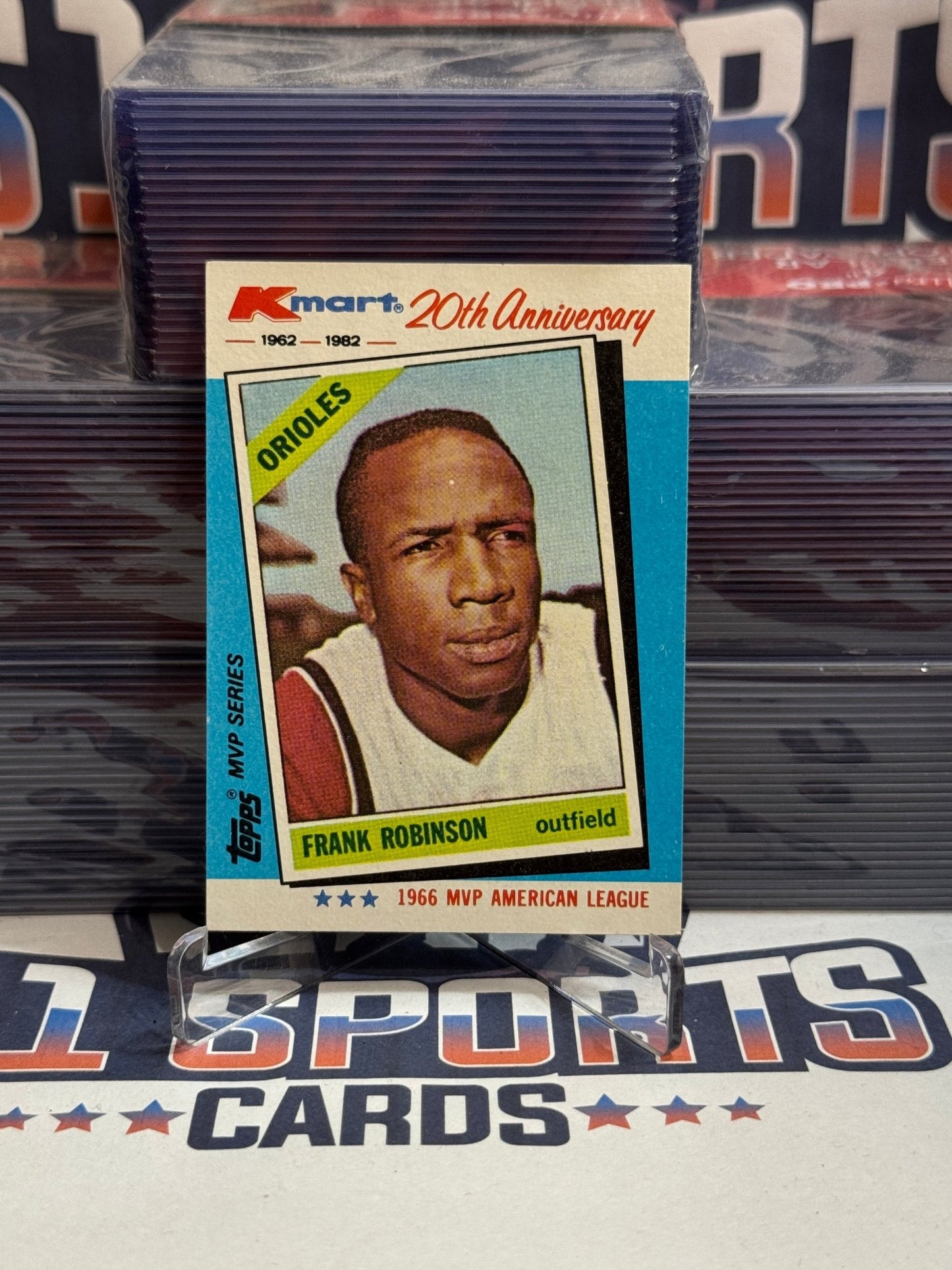 1982 Topps (Kmart 20th Anniversary) Frank Robinson #9