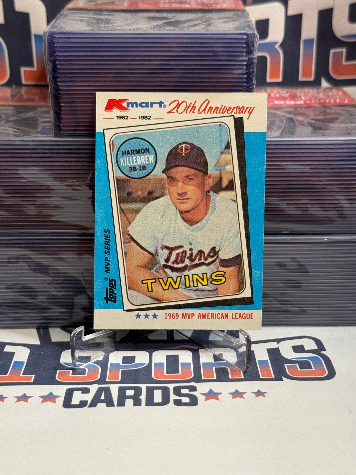 1982 Topps (Kmart 20th Anniversary) Harmon Killebrew #15