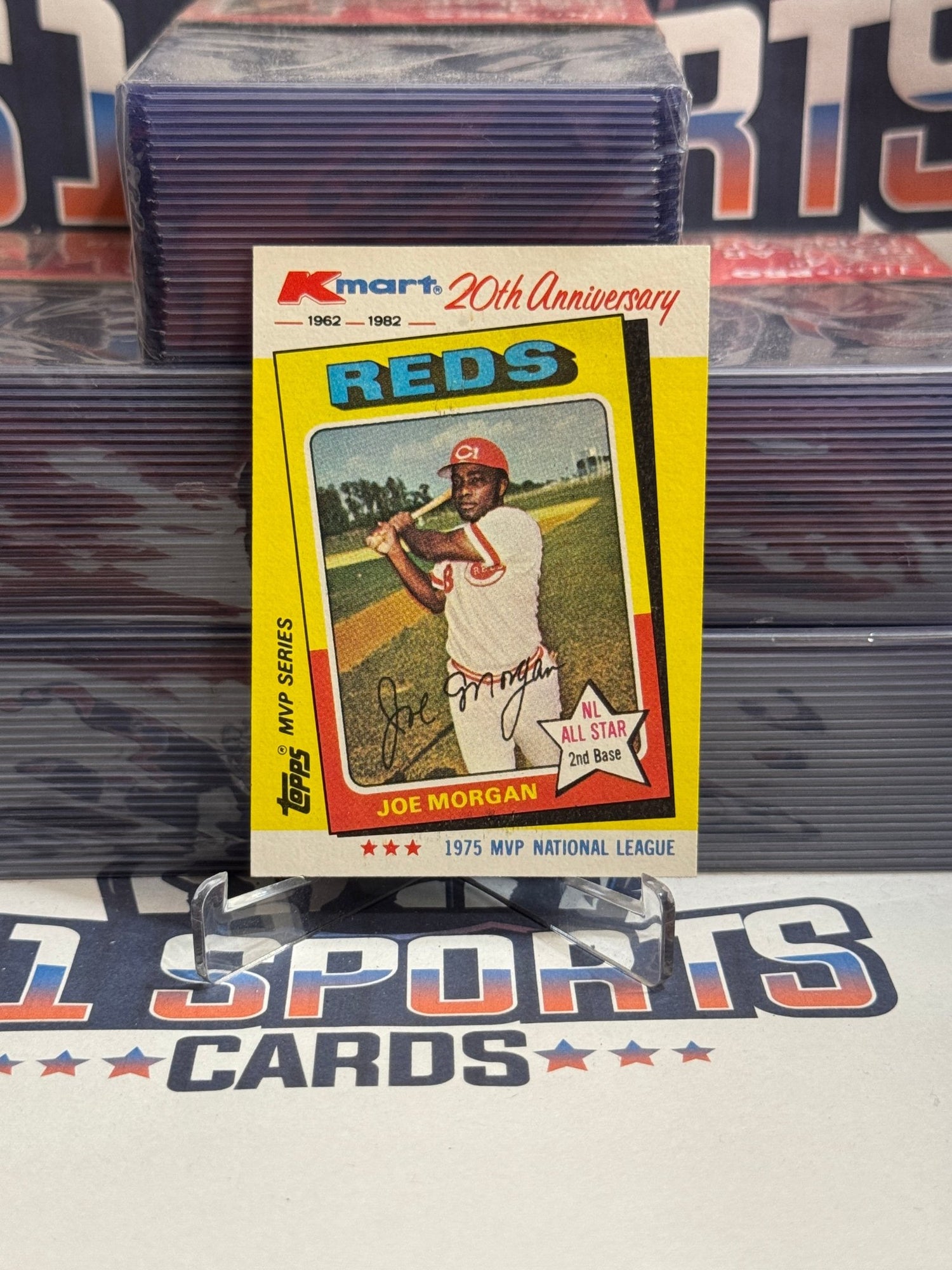 1982 Topps (Kmart 20th Anniversary) Joe Morgan #28