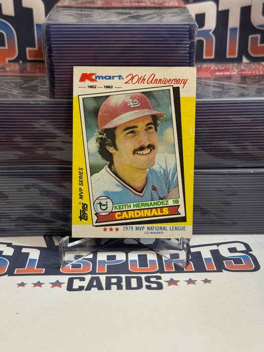 1982 Topps (Kmart 20th Anniversary) Keith Hernandez #36