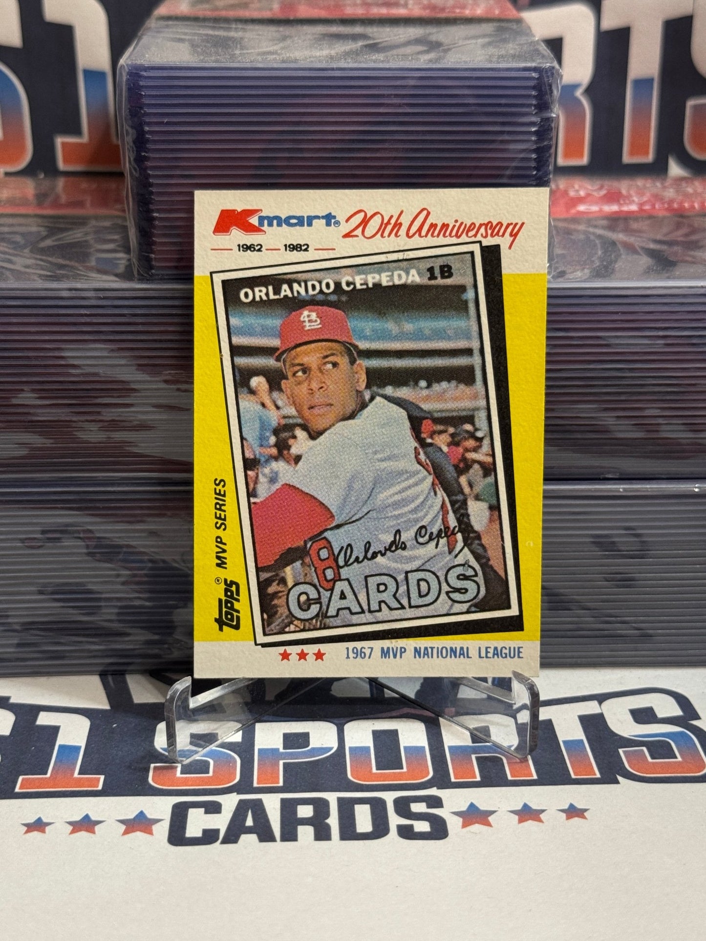 1982 Topps (Kmart 20th Anniversary) Orlando Cepeda #12