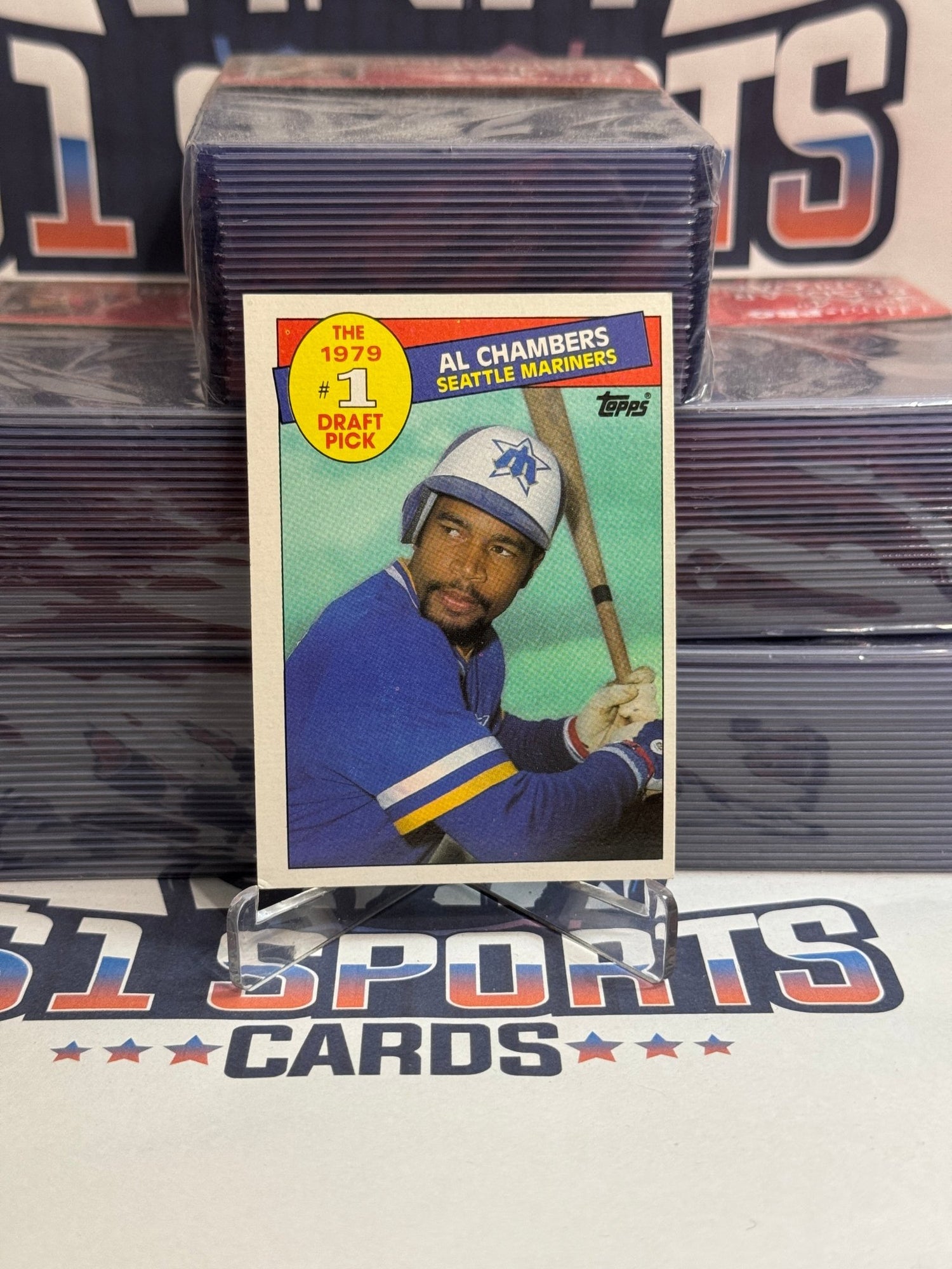 1985 Topps (#1 Draft Pick) Al Chambers #277