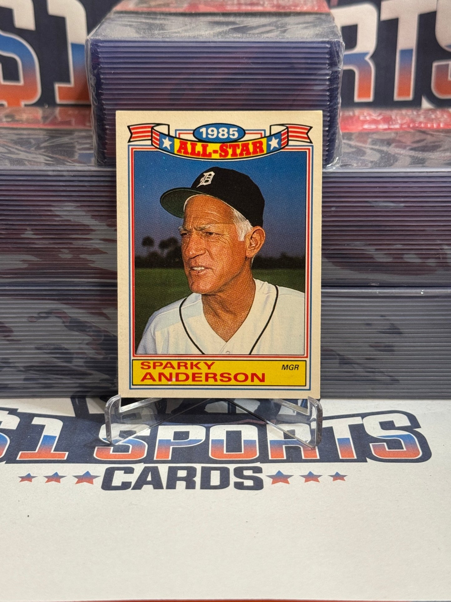 1985 Topps (All - Star) Sparky Anderson #1