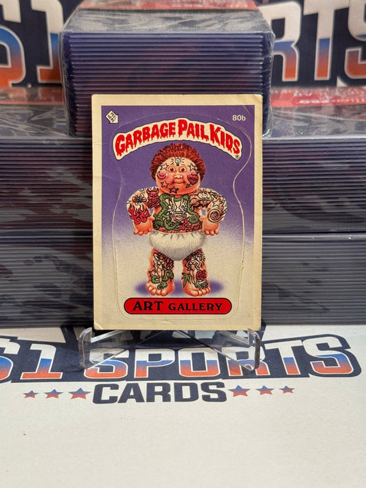 1985 Topps Garbage Pail Kids (Matte) Art Gallery #80b