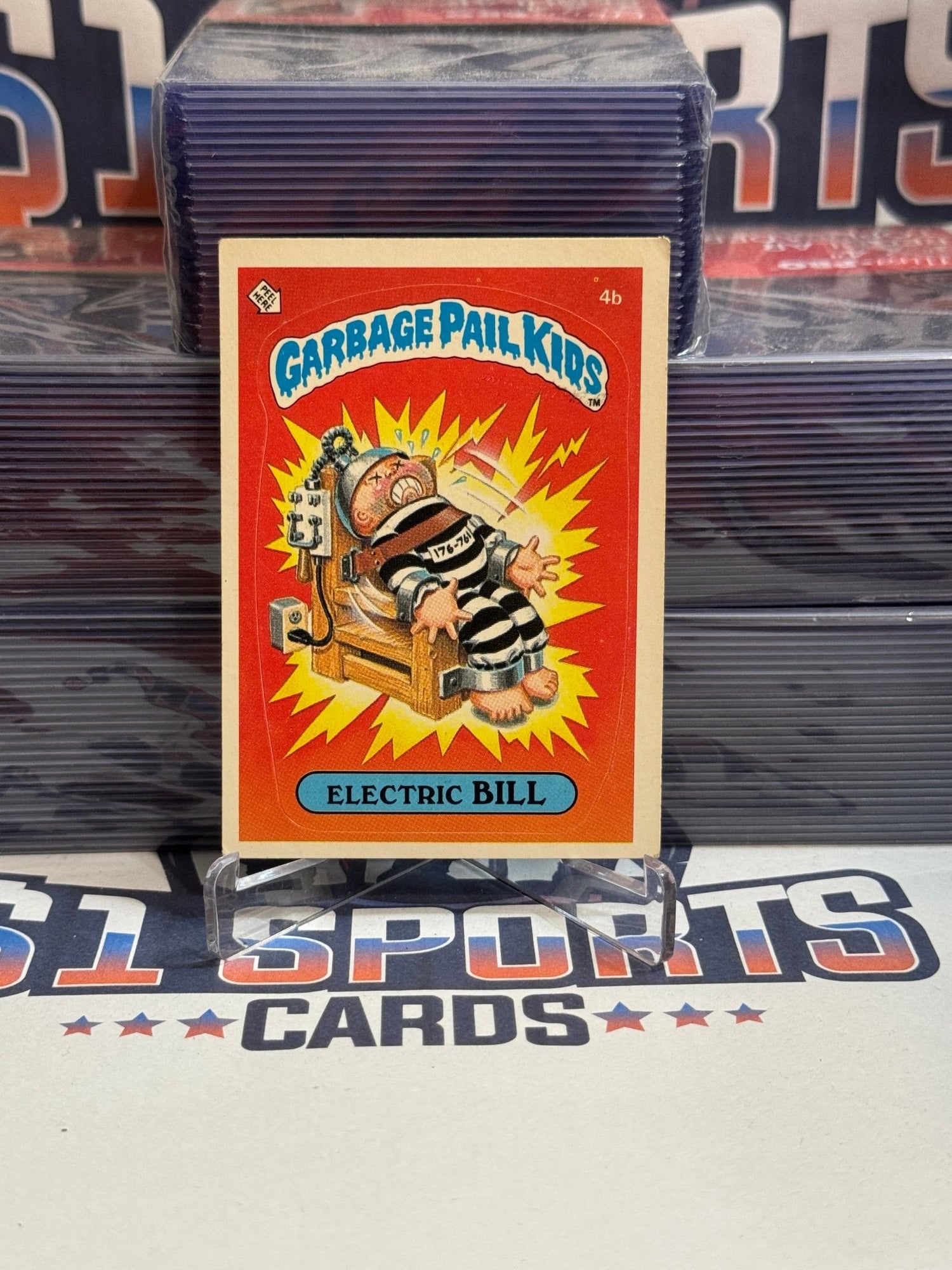 1985 Topps Garbage Pail Kids (Matte) Electric Bill #4b