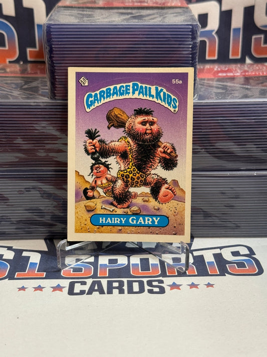 1985 Topps Garbage Pail Kids (Matte) Hairy Gary #55a