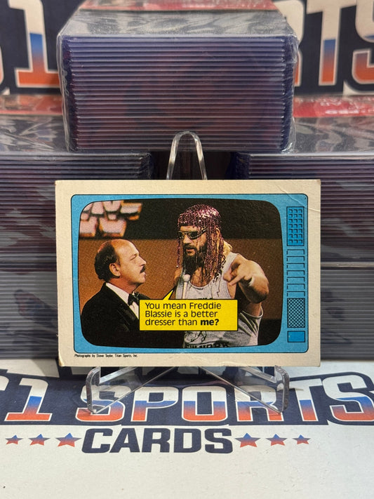 1985 Topps WWE (Superstars Speak) Jesse Ventura #62