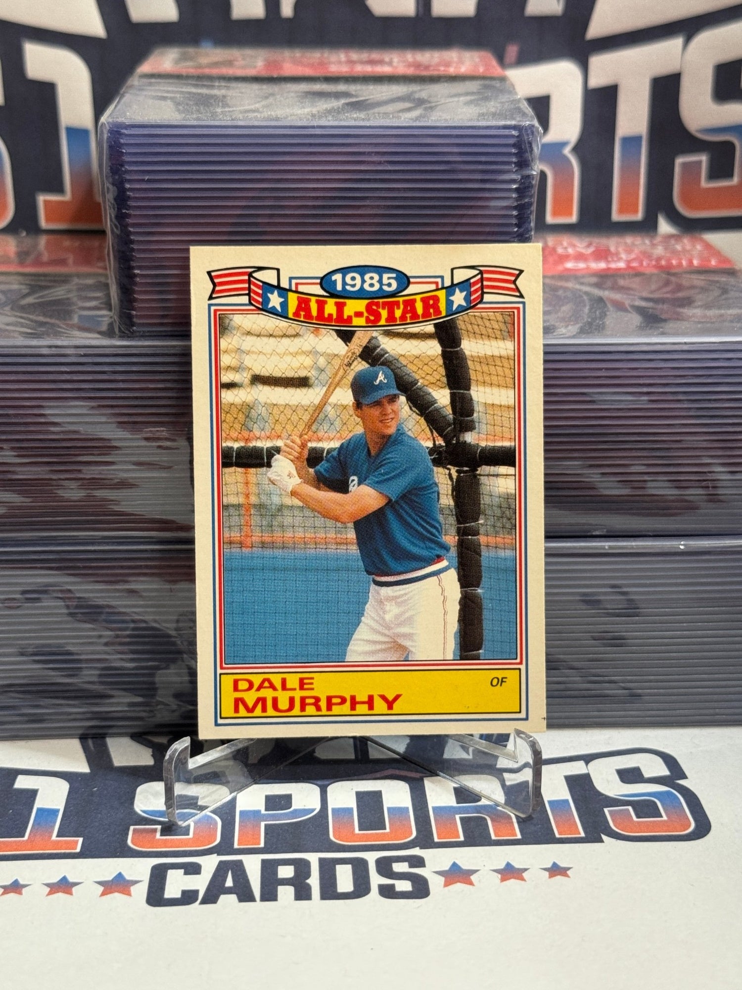1986 Topps (All - Star) Dale Murphy #18
