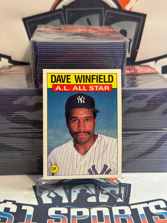 1986 Topps (All-Star) Dave Winfield #717