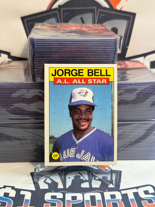 1986 Topps (All-Star, First Name Error) George Bell #718