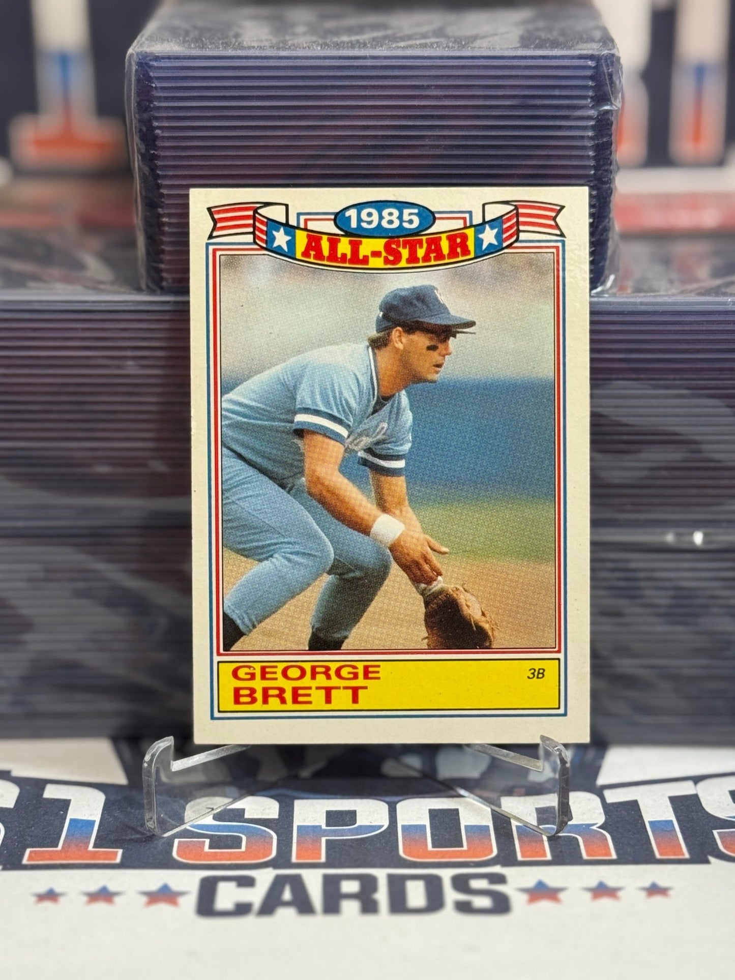 1986 Topps (All - Star) George Brett 4