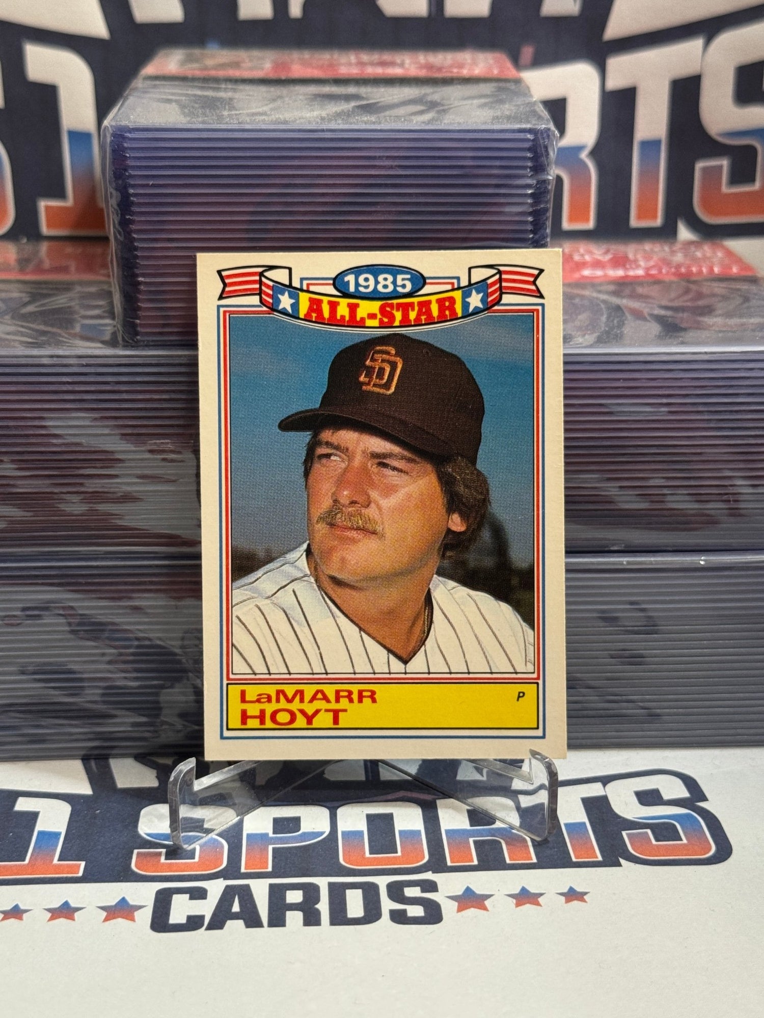 1986 Topps (All - Star) LaMarr Hoyt #21