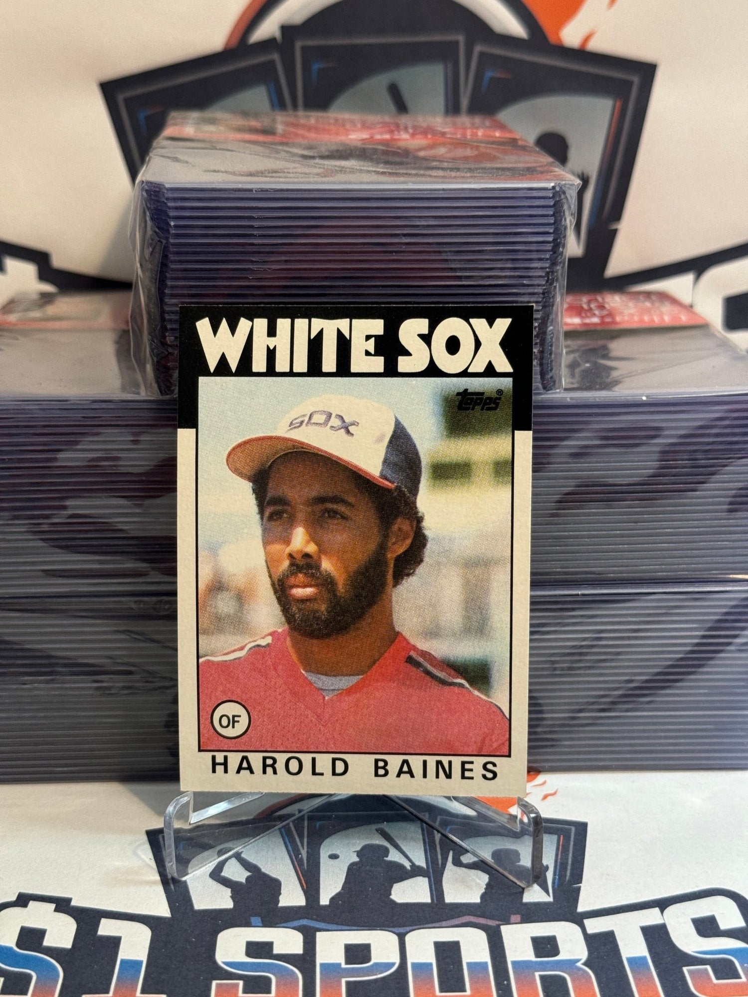 1986 Topps Harold Baines #755