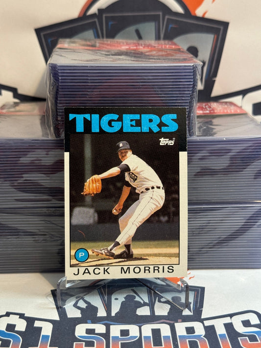 1986 Topps Jack Morris #270