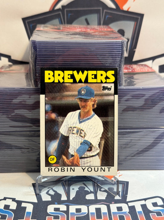 1986 Topps Robin Yount #780