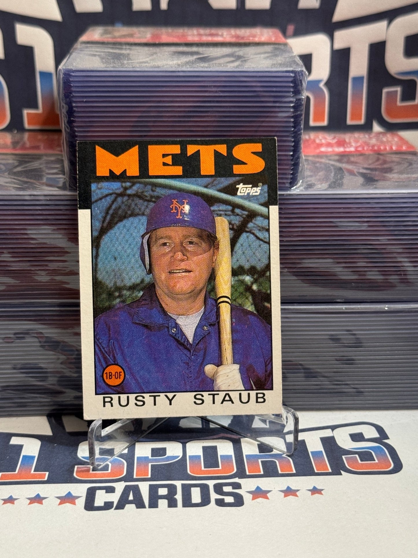 1986 Topps Rusty Staub #570