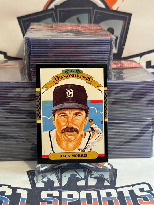 1987 Donruss (Diamond Kings) Jack Morris #13