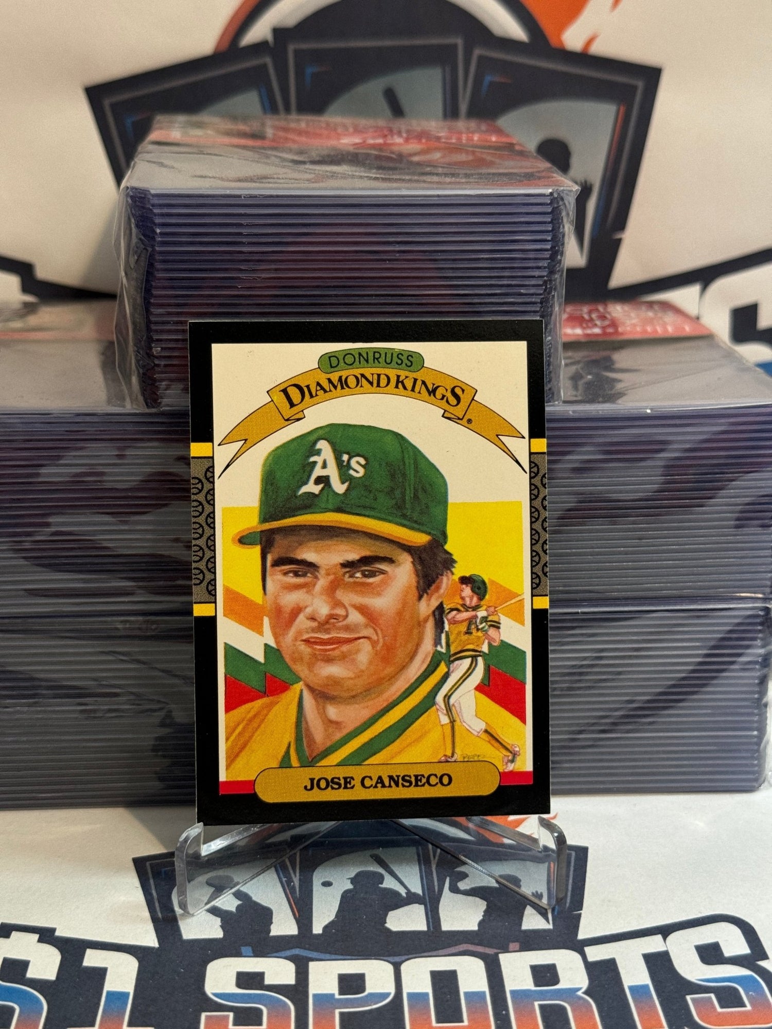 1987 Donruss (Diamond Kings) Jose Canseco #6