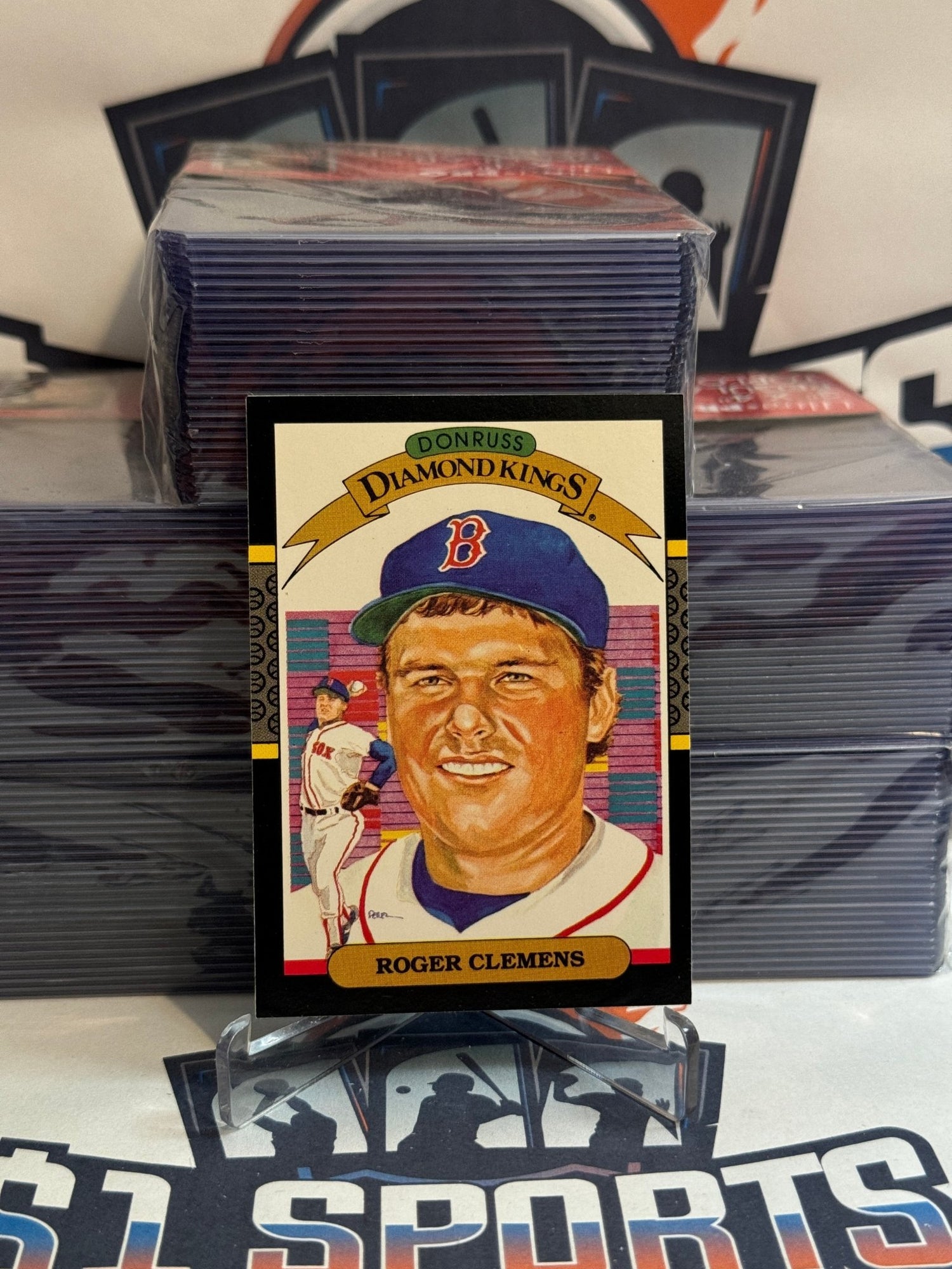 1987 Donruss (Diamond Kings) Roger Clemens #2