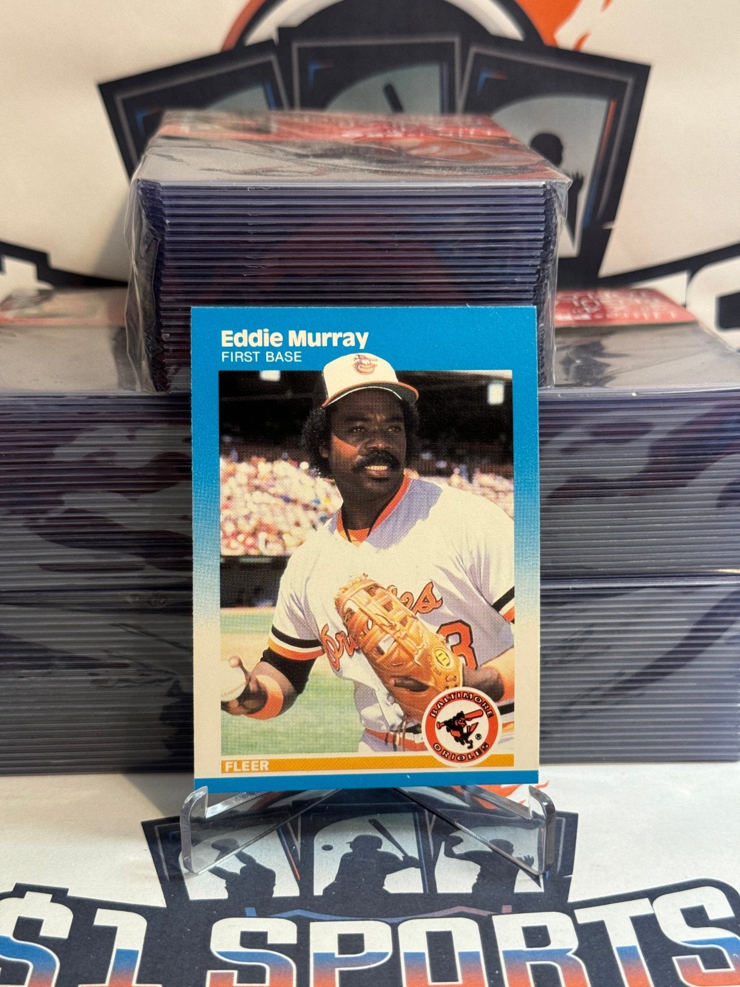 1987 Fleer Eddie Murray #476