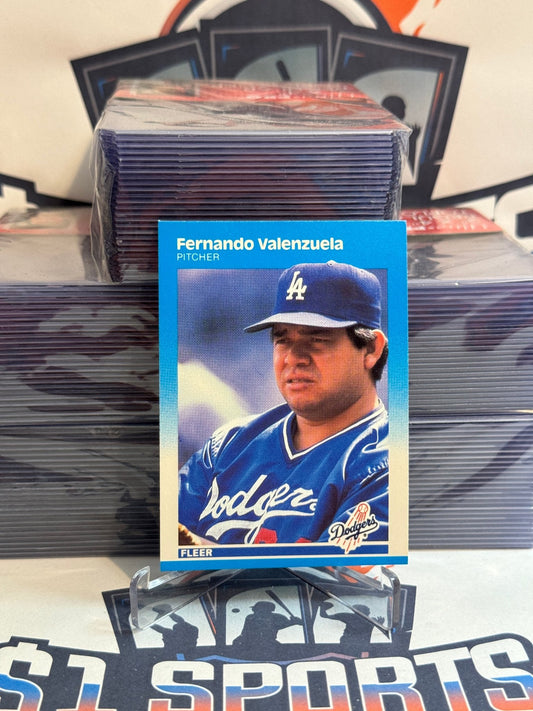 1987 Fleer Fernando Valenzuela #457