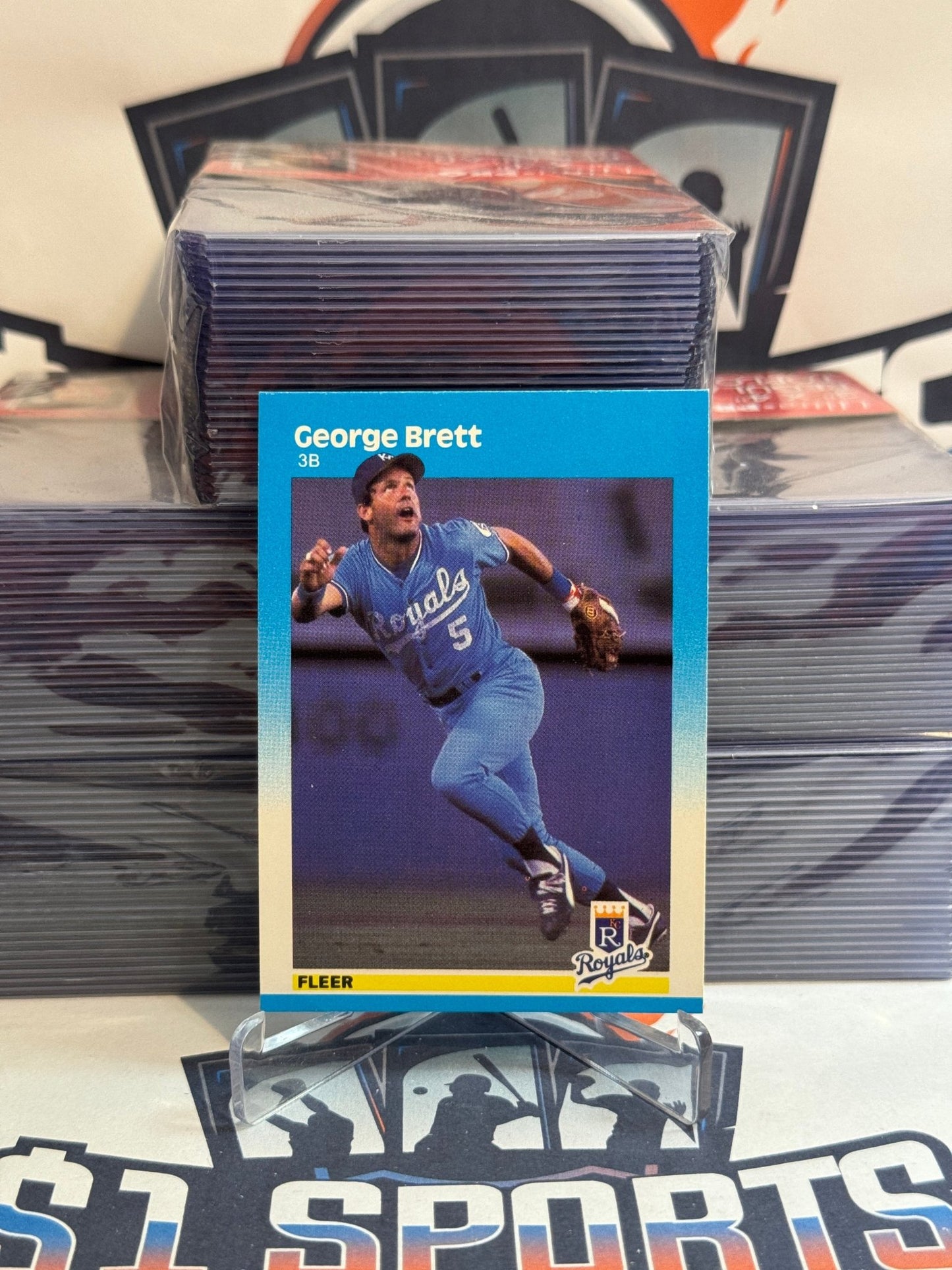 1987 Fleer George Brett #366