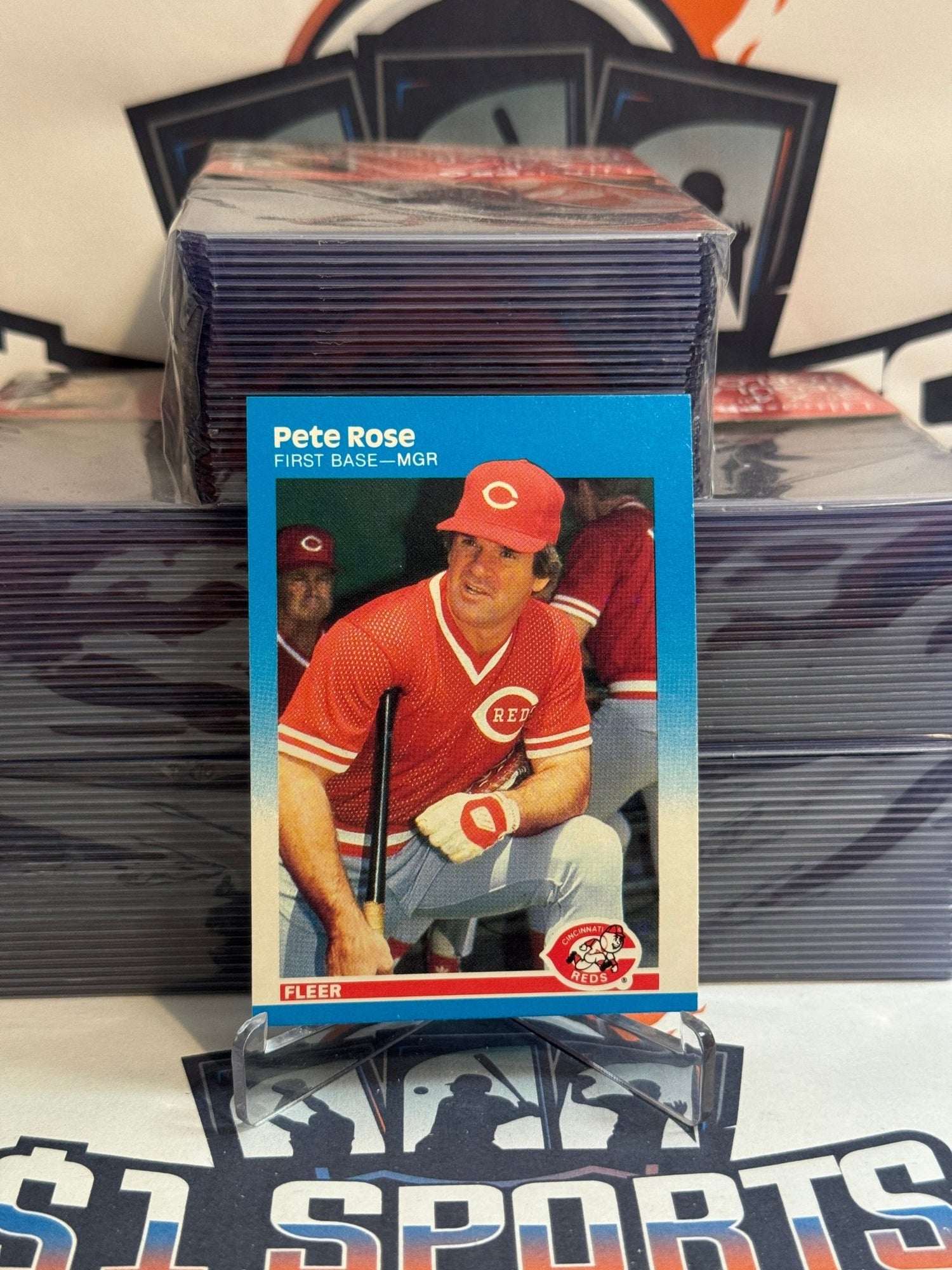 1987 Fleer Pete Rose #213