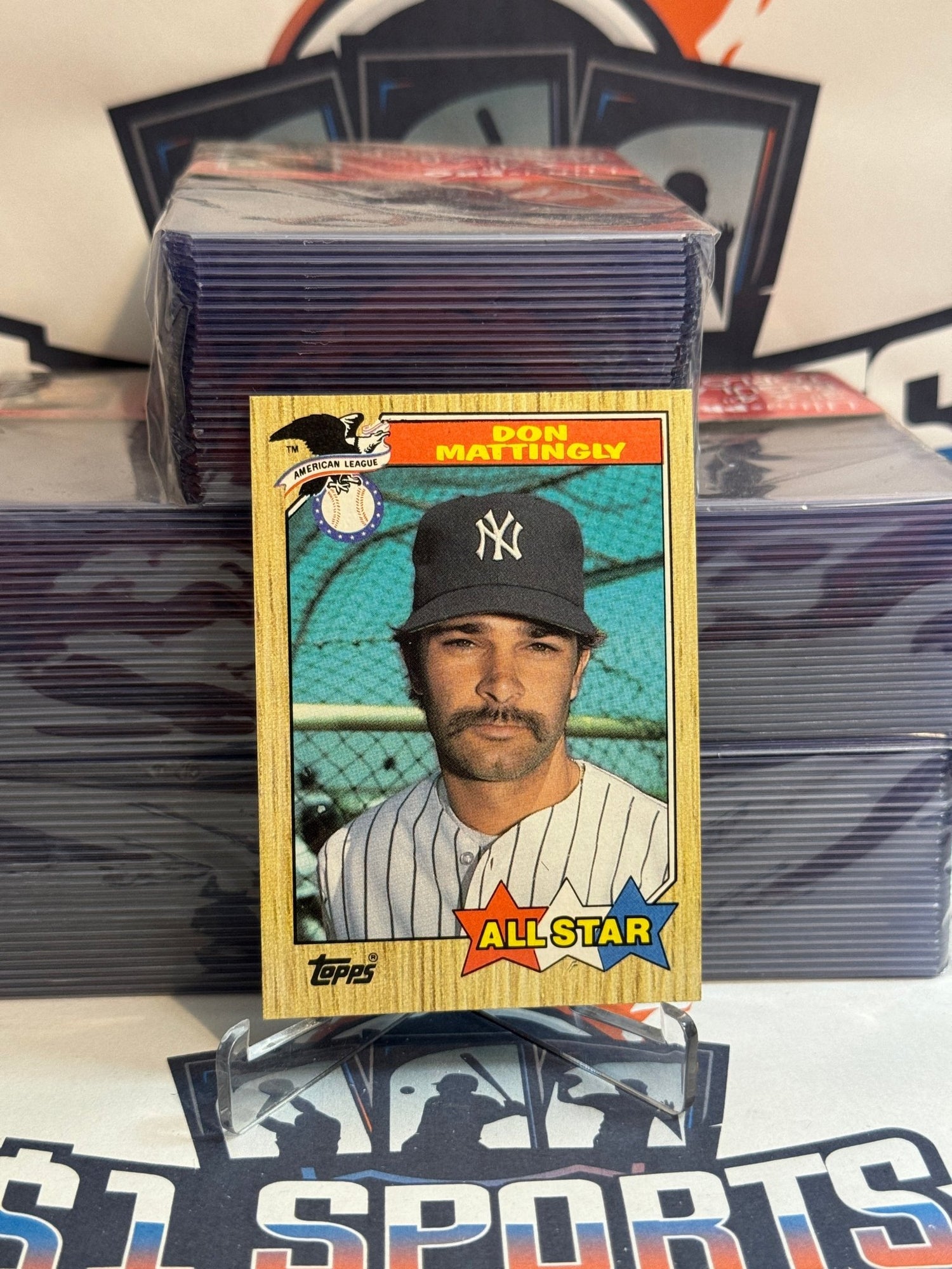 1987 Topps (All-Star) Don Mattingly #606