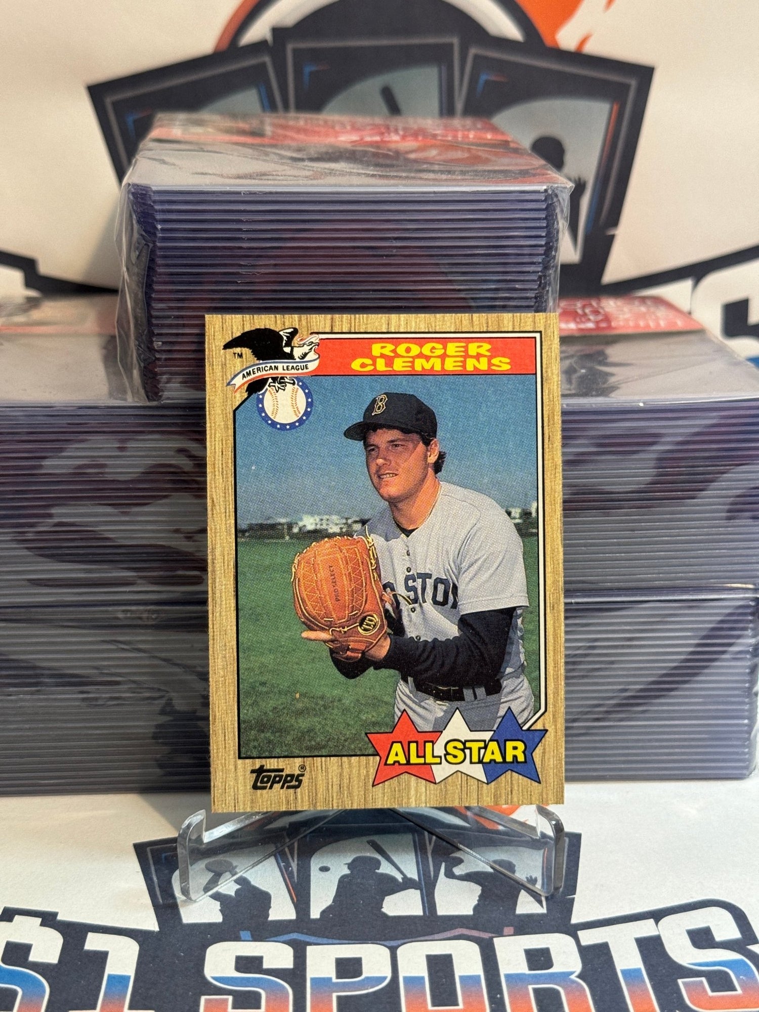 1987 Topps (All-Star) Roger Clemens #614