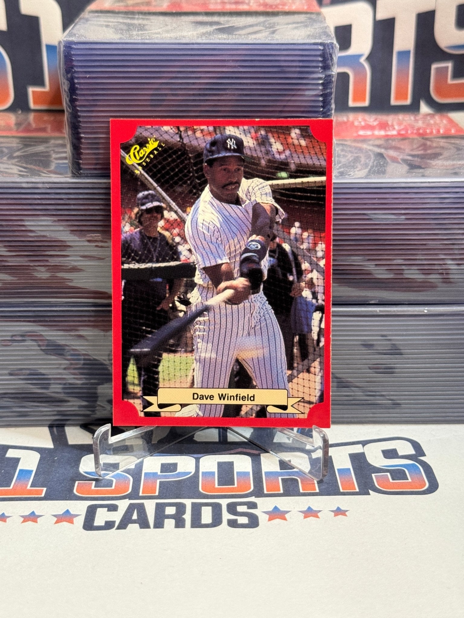 1988 Classic (Red) Dave Winfield #170 – $1 Sports Cards