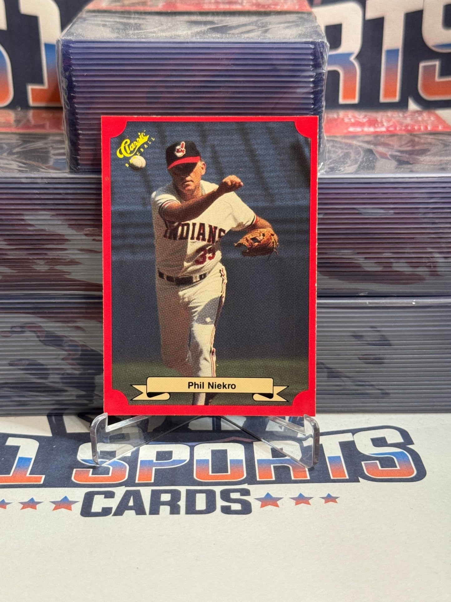 1988 Classic (Red) Phil Niekro #198