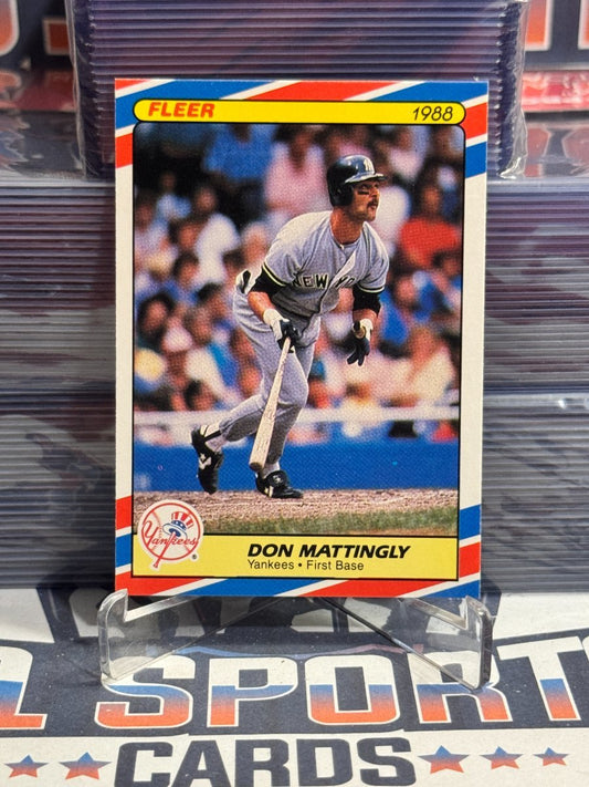 1988 Fleer (Superstars) Don Mattingly 22