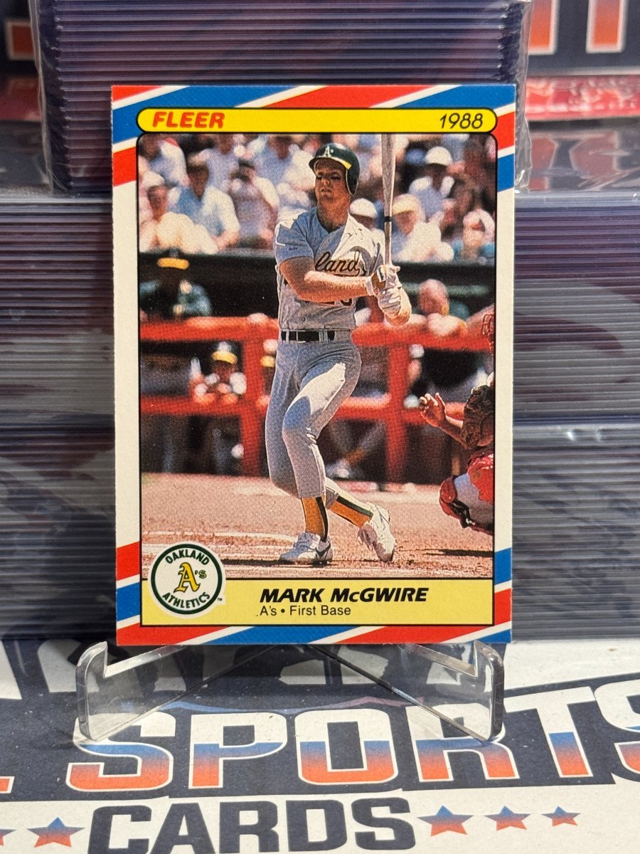 1988 Fleer (Superstars) Mark McGwire 23