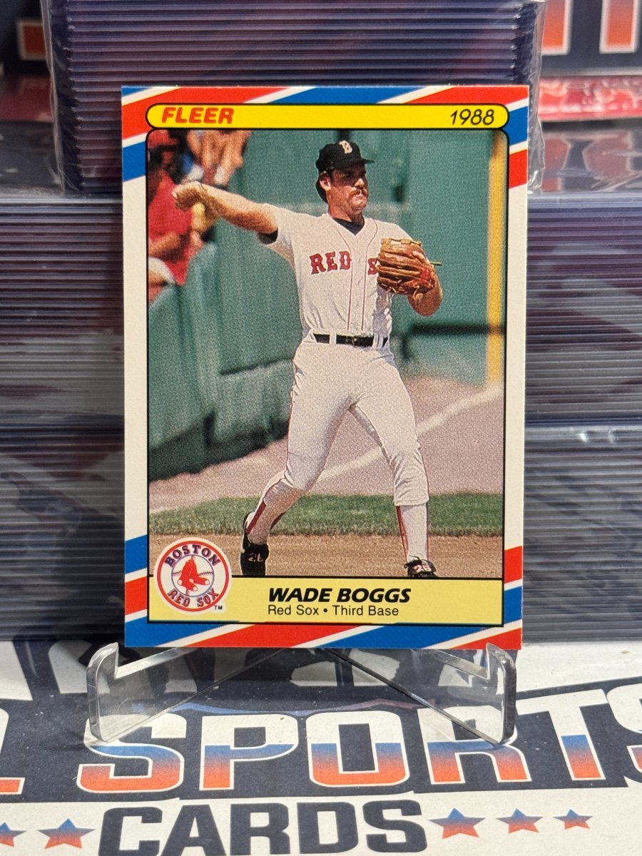 1988 Fleer (Superstars) Wade Boggs 3