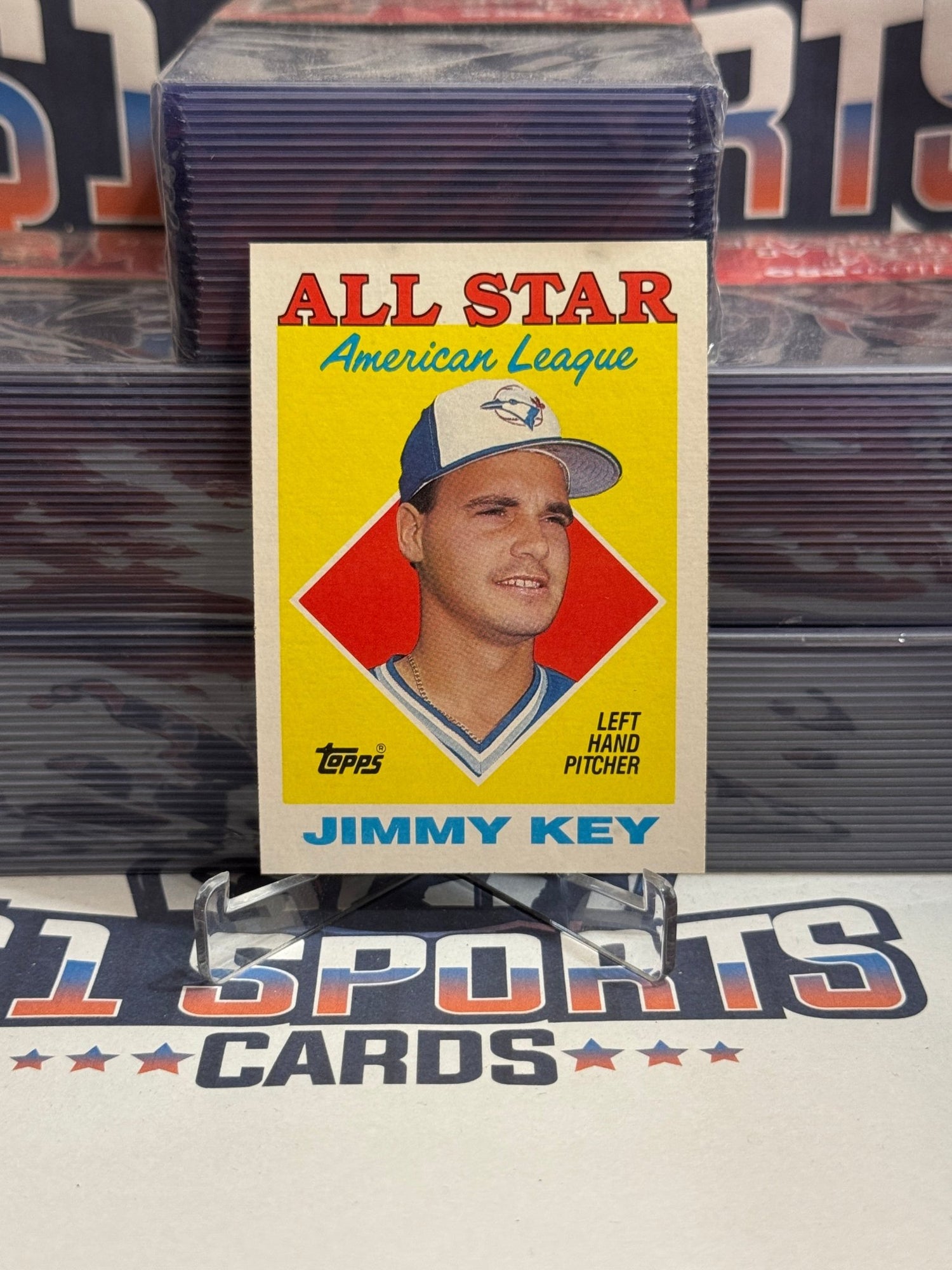 1988 Topps (All - Star) Jimmy Key #395