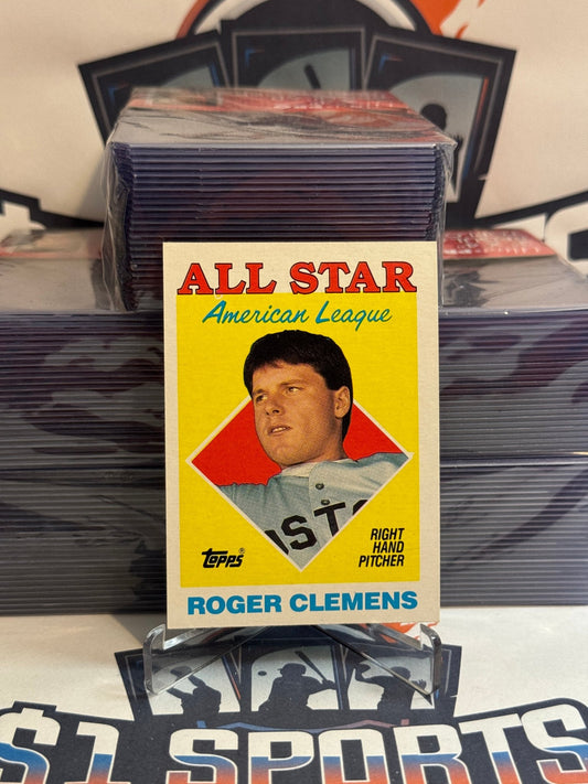1988 Topps (All-Star) Roger Clemens #394