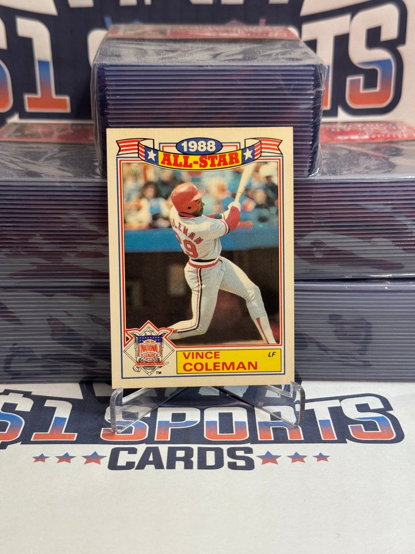 1988 Topps (All - Star) Vince Coleman #17