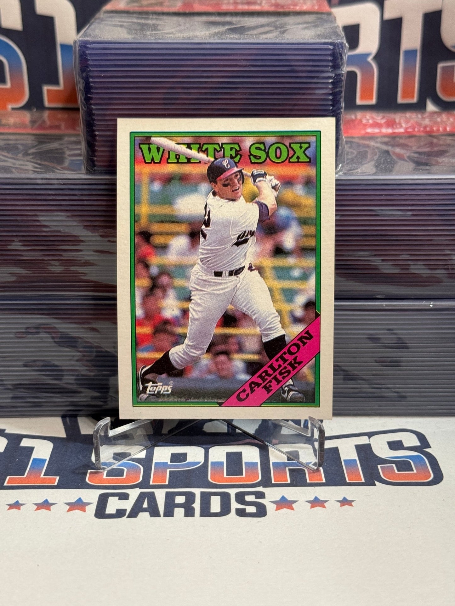 1988 Topps Carlton Fisk #385