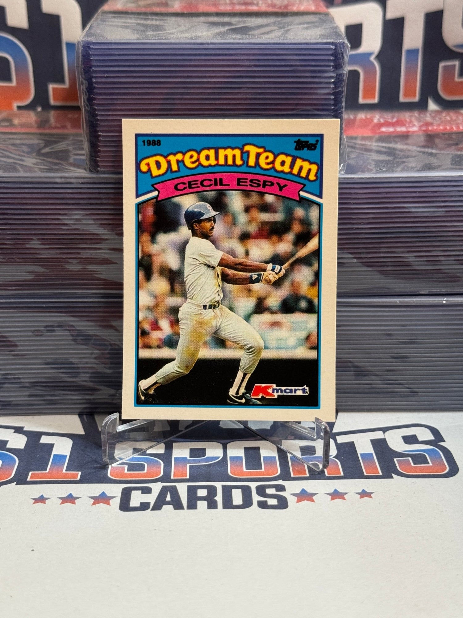 1988 Topps (Kmart Dream Team) Cecil Espy Rookie #6